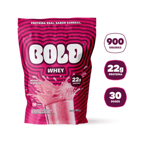BOLD WHEY MOUSSE DE MORANGO (900g)