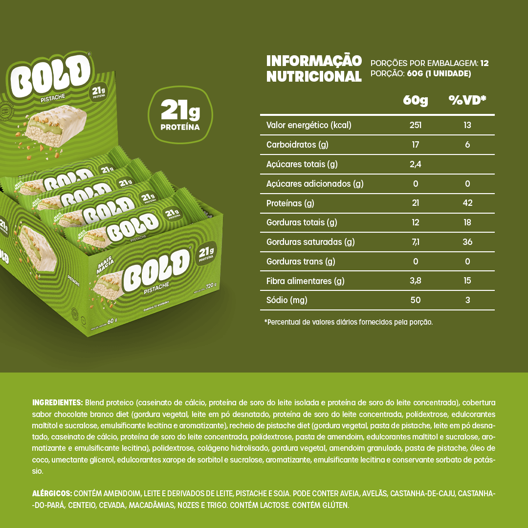 BOLD PISTACHE