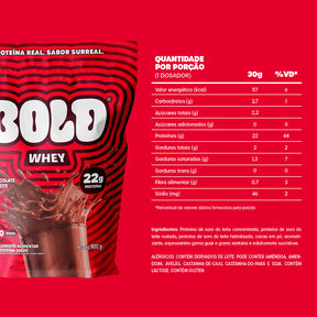 BOLD WHEY CHOCOLATE AO LEITE (900g)